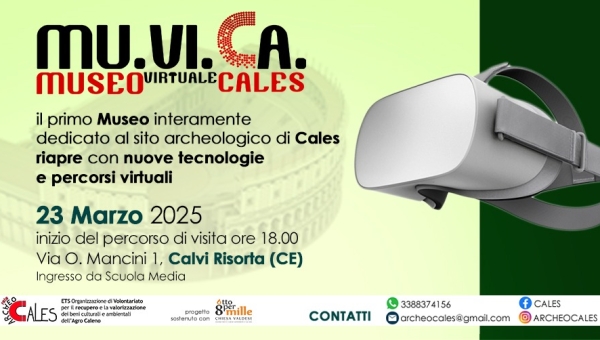Il MUVICA si evolve: un viaggio interattivo nella storia di Cales